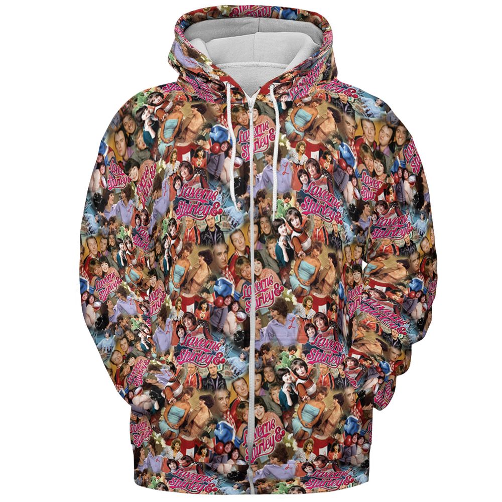 All-over Print Hoodie - JL4F8E9L -  - 3