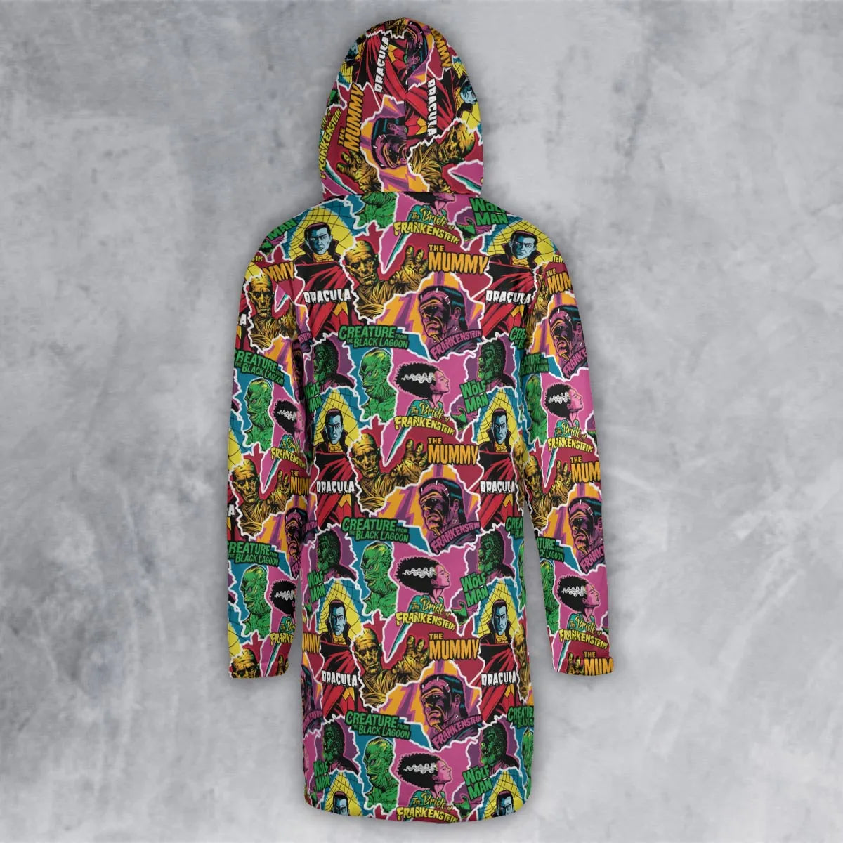 Hooded Cloak Coat - TKEB7435