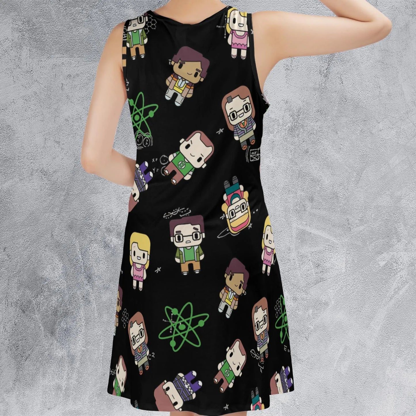 Sleeveless Dress - 4BL54R6K