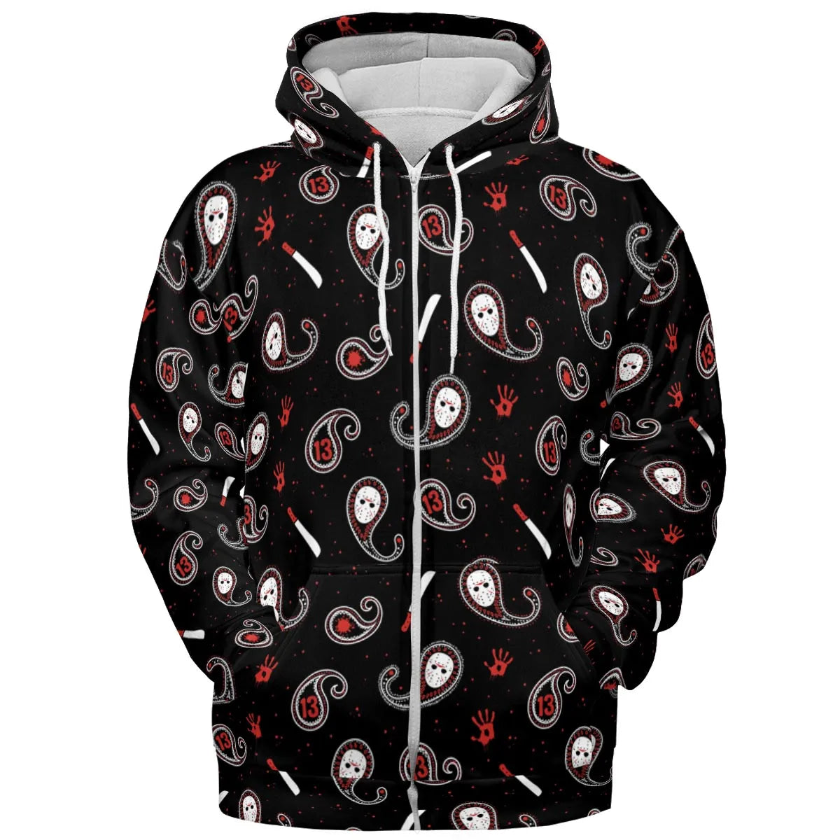 All-over Print Hoodie - 7HK9L87G