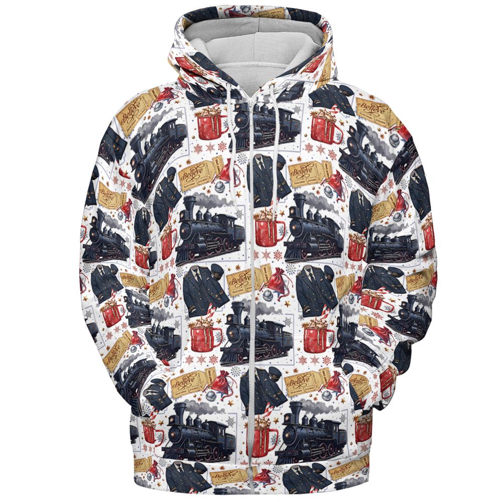 All-over Print Hoodie - X14X7GSQ -  - 3