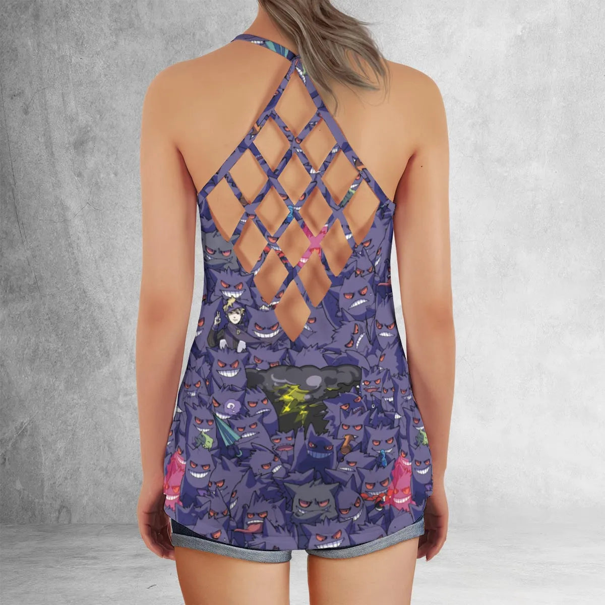 Criss Cross Tank Top - P9DT3T5W
