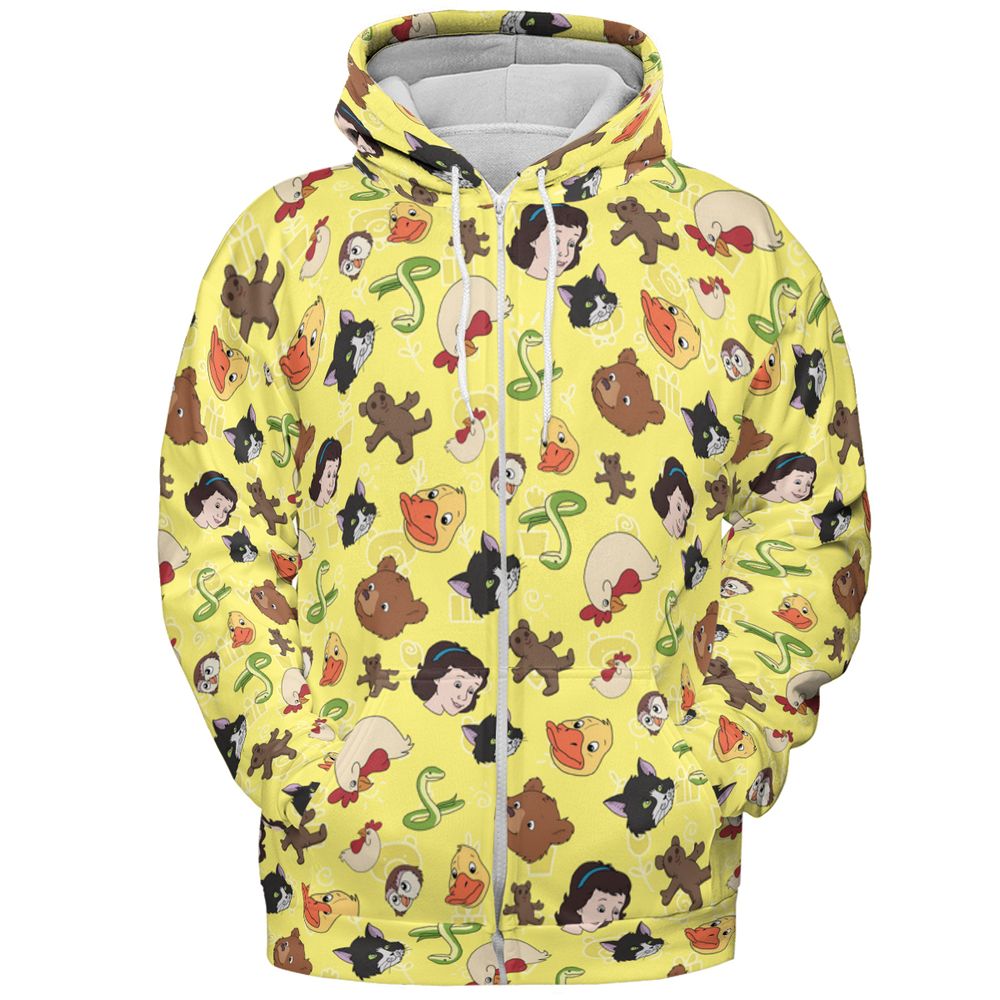 All-over Print Hoodie - NBAHERAF -  - 3