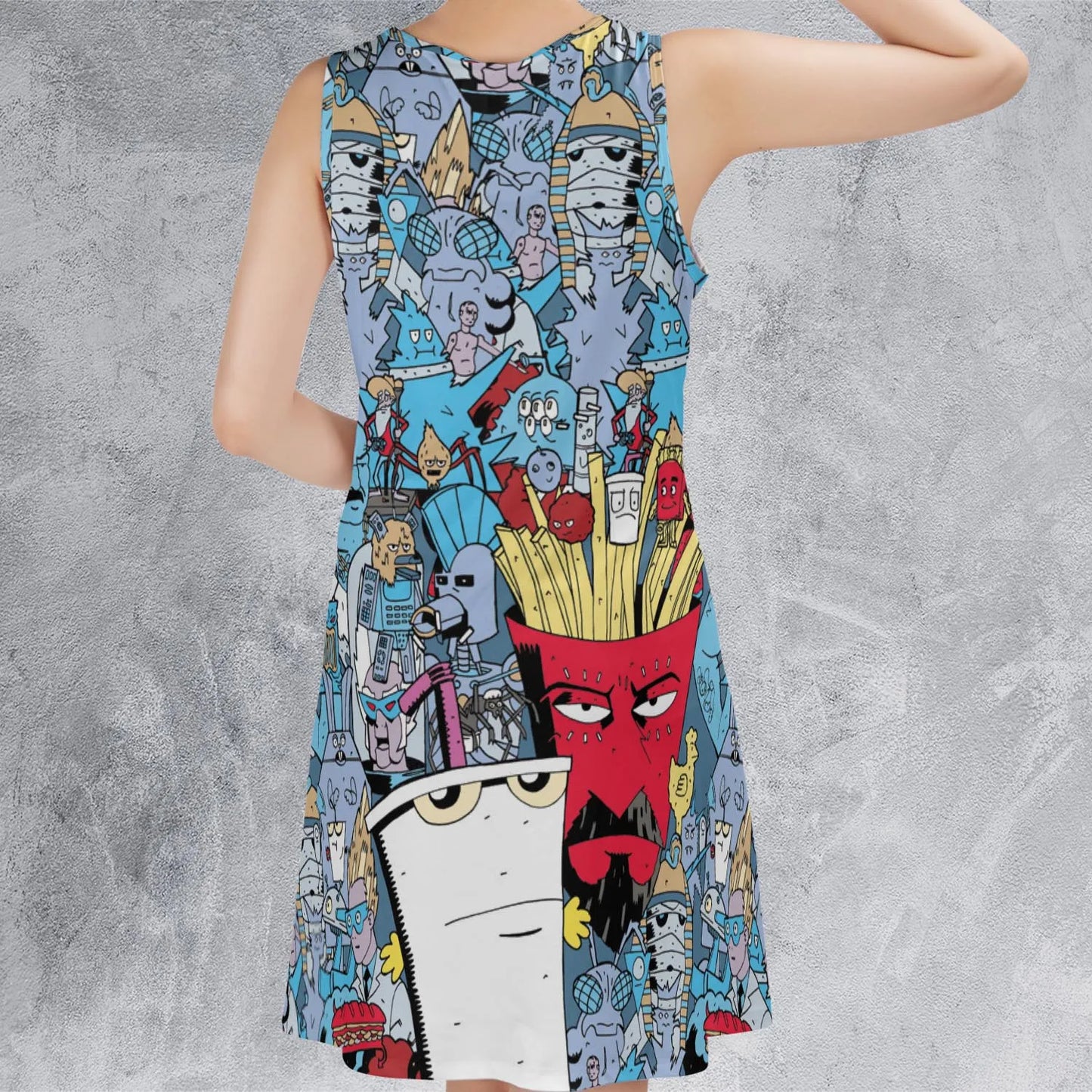 Sleeveless Dress - QWUE6QEB