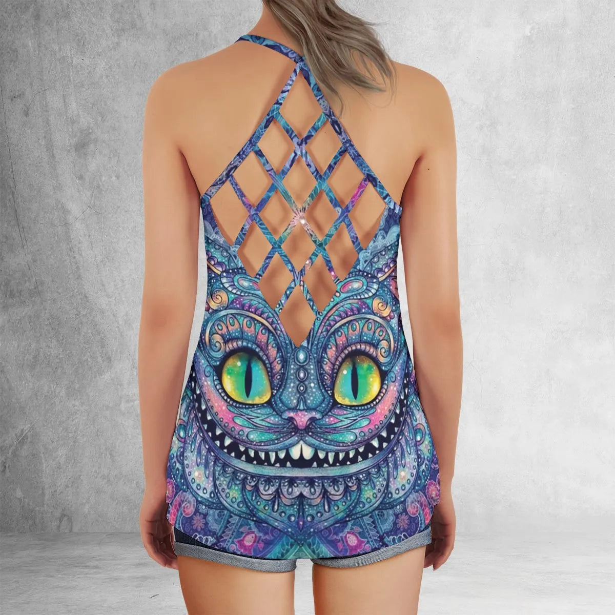 Criss Cross Tank Top - QLB56YGP