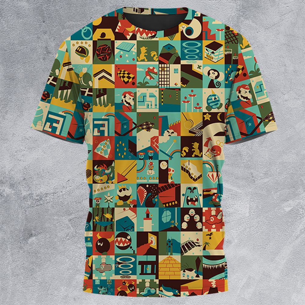 All-Over Print Unisex T-Shirt - 1GT9S71N -  - 3