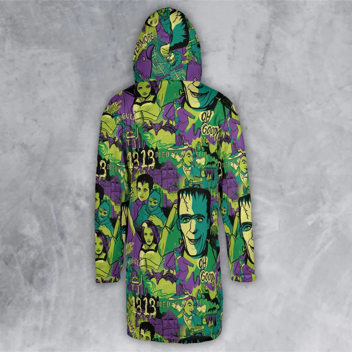 Hooded Cloak Coat - AKHT55FP