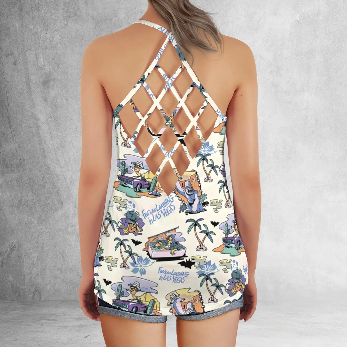 Criss Cross Tank Top - HX7JJAM2