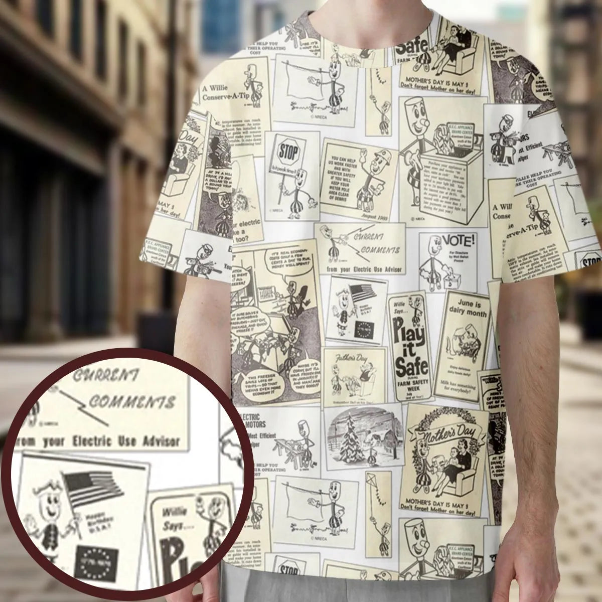 All-Over Print Unisex T-Shirt - KSX2YXF3