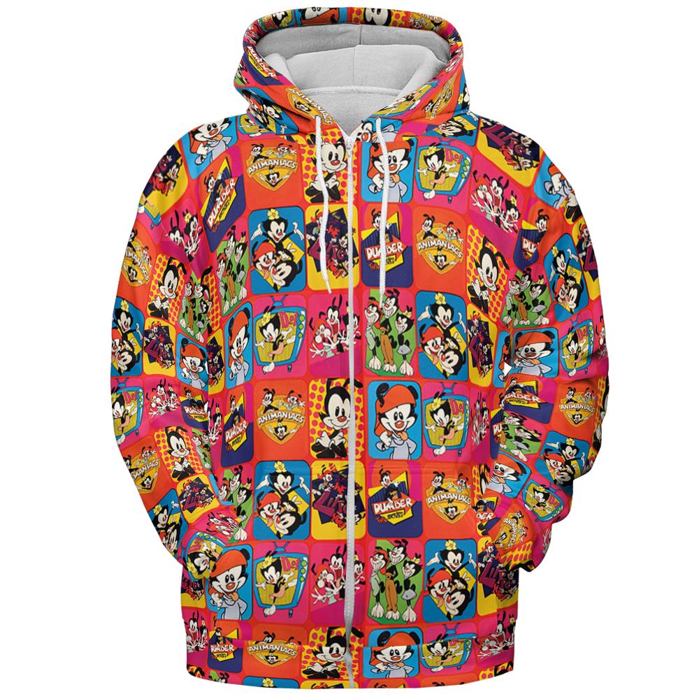 All-over Print Hoodie - 8AQNA2SM -  - 3