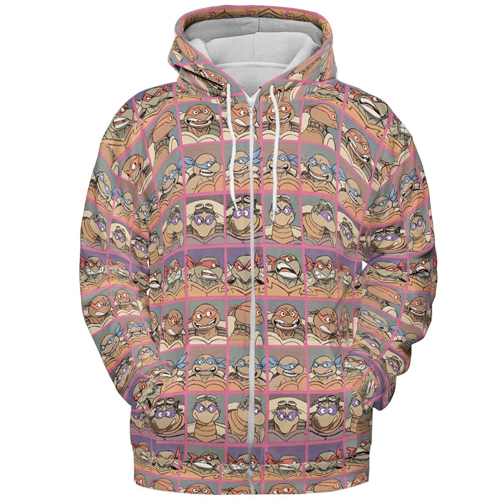 All-over Print Hoodie - GYMKNWZF -  - 3