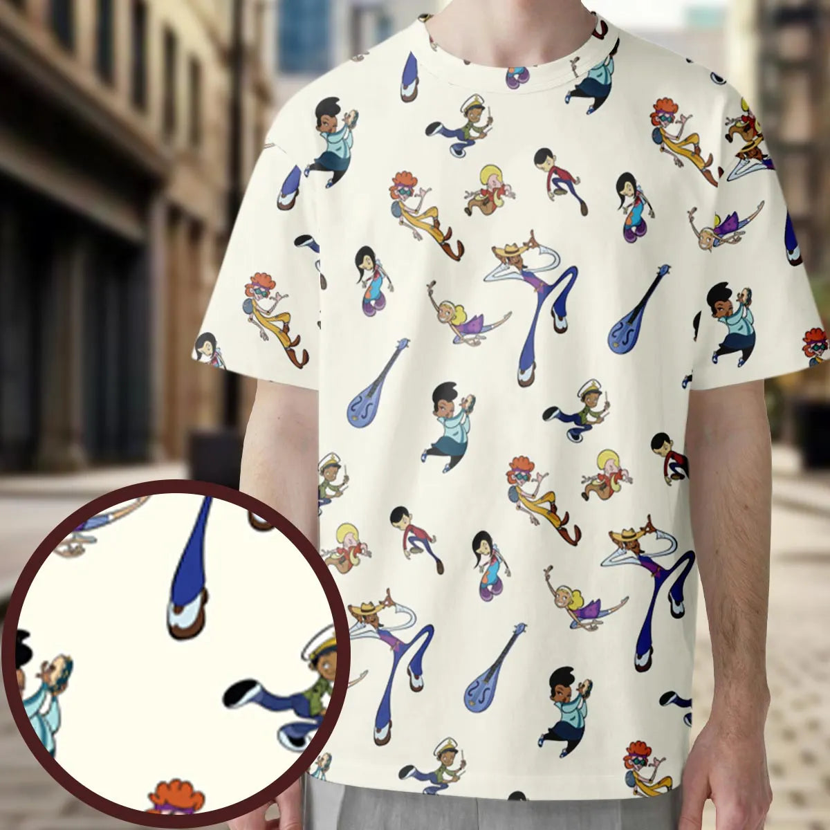 All-Over Print Unisex T-Shirt - U6V6CGMQ