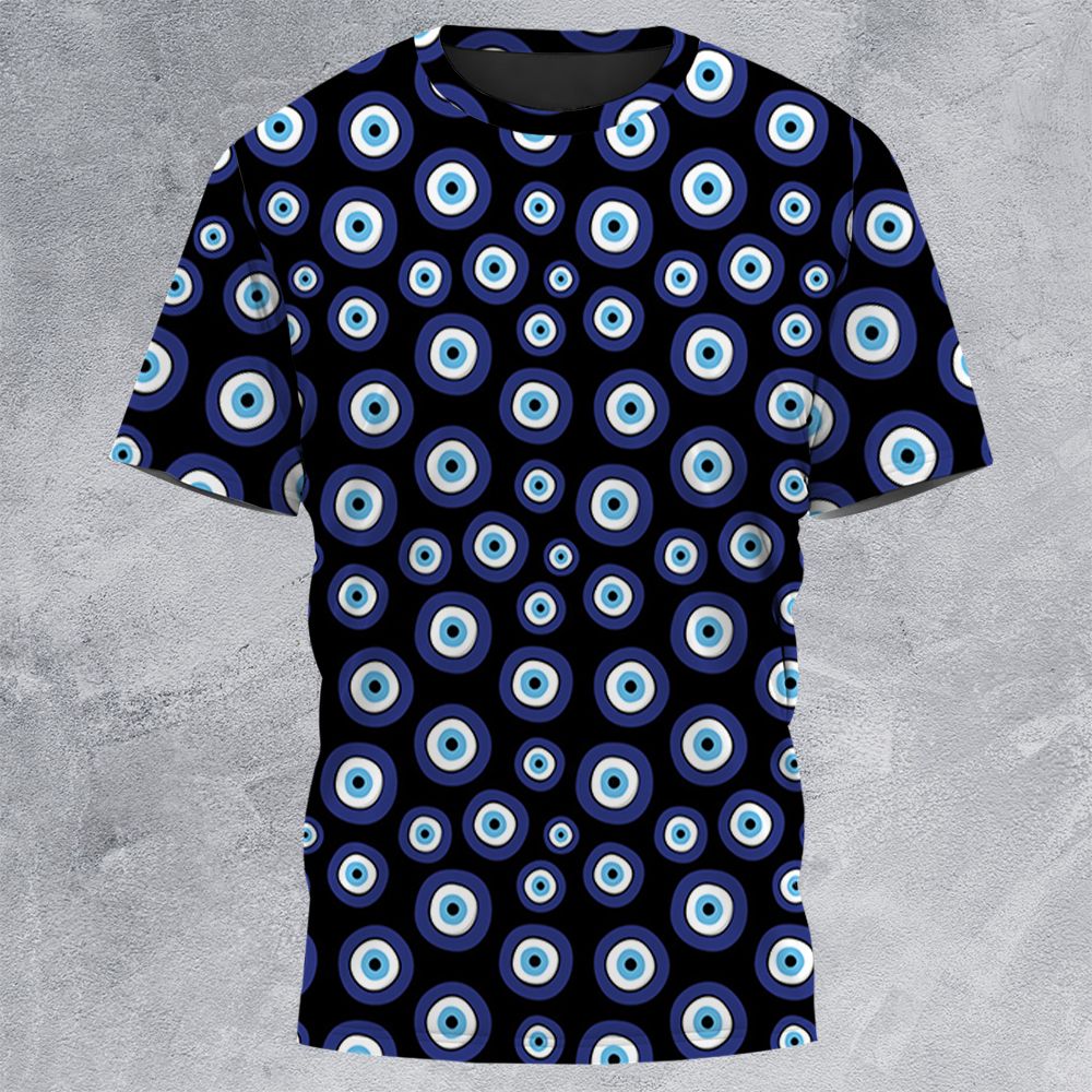 Greek Evil Eye Pattern -  - 3