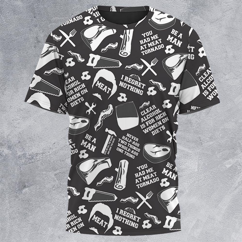 All-Over Print Unisex T-Shirt - 6WK7Z7KT -  - 3