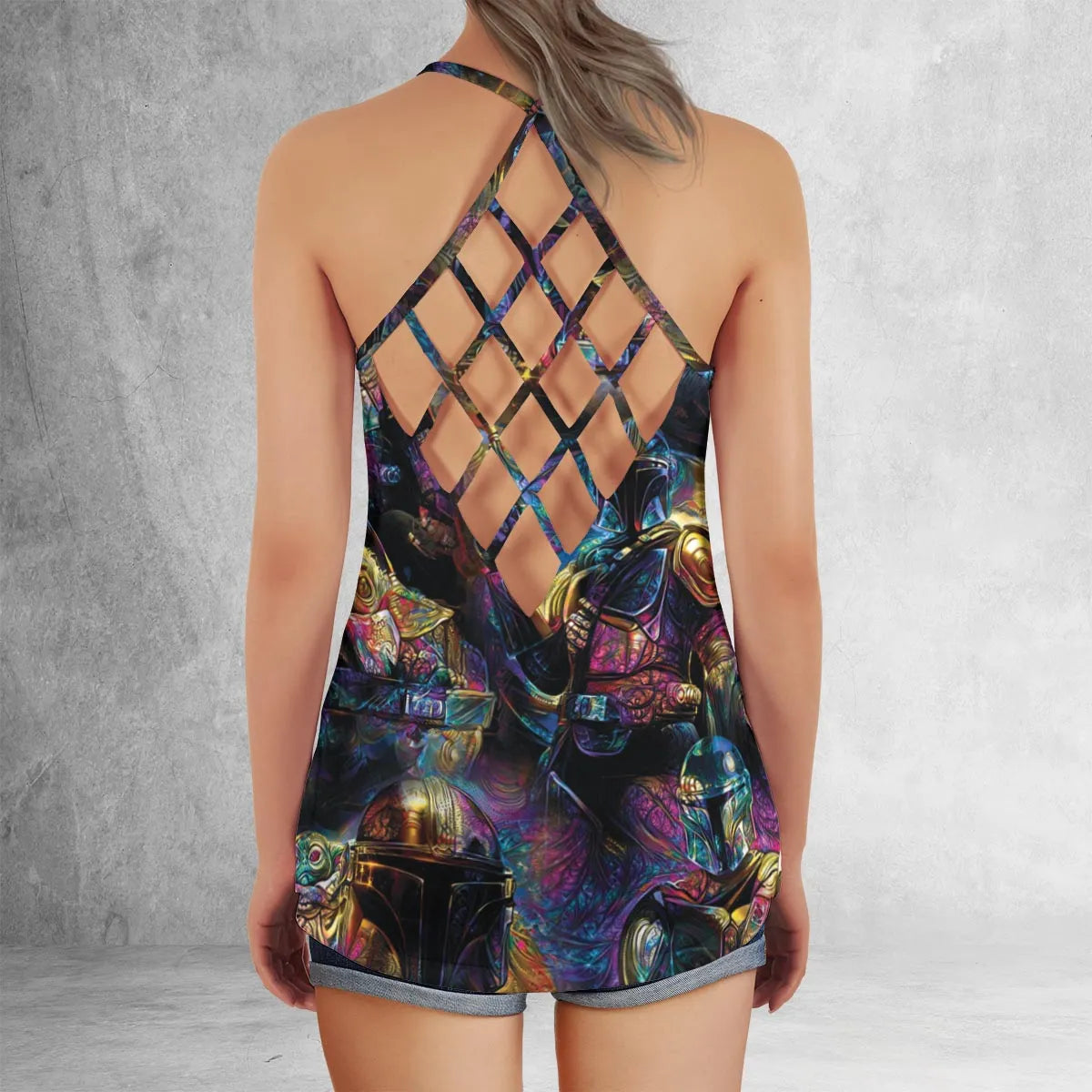 Criss Cross Tank Top - EJANRMTD