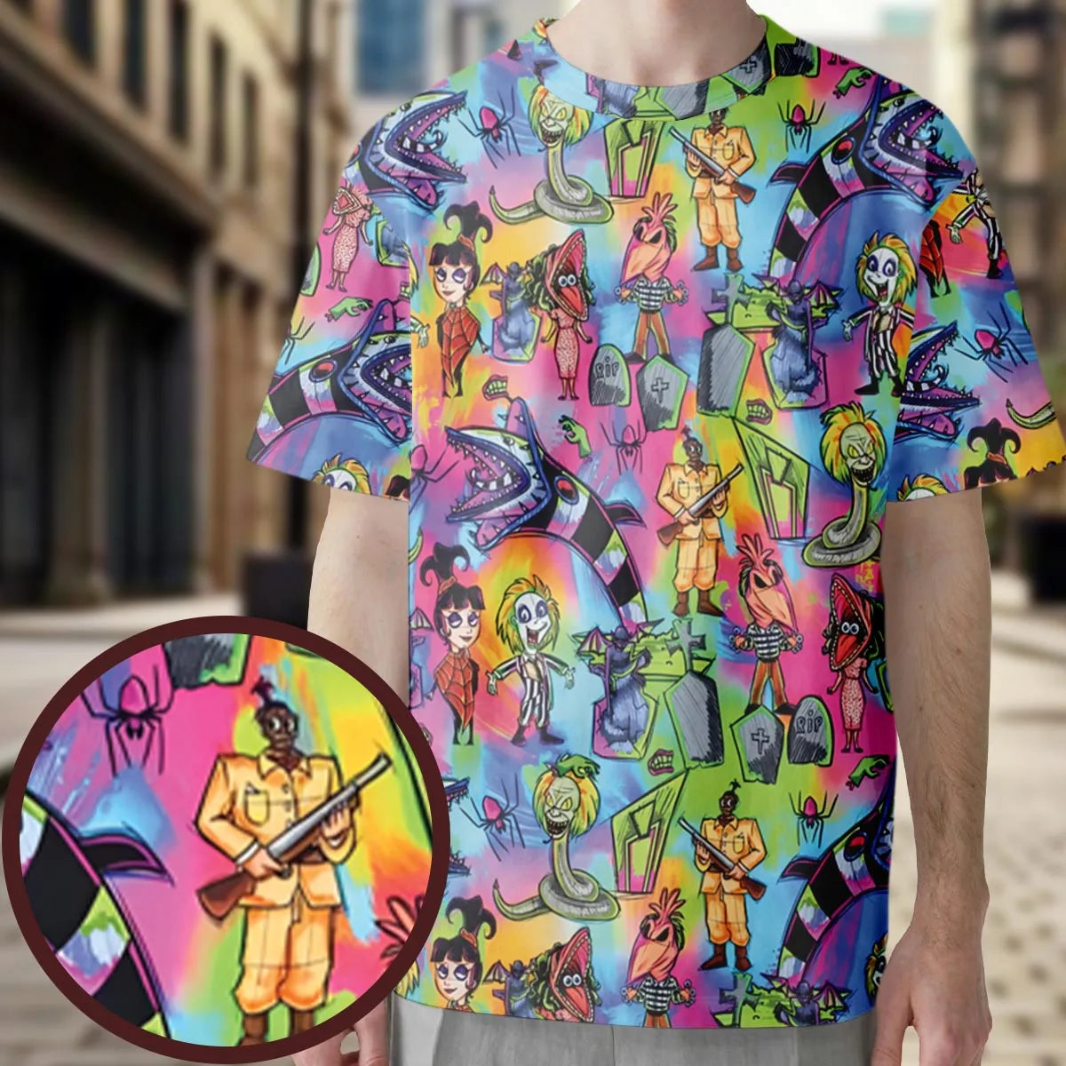 All-Over Print Unisex T-Shirt - 2SQSZTVZ