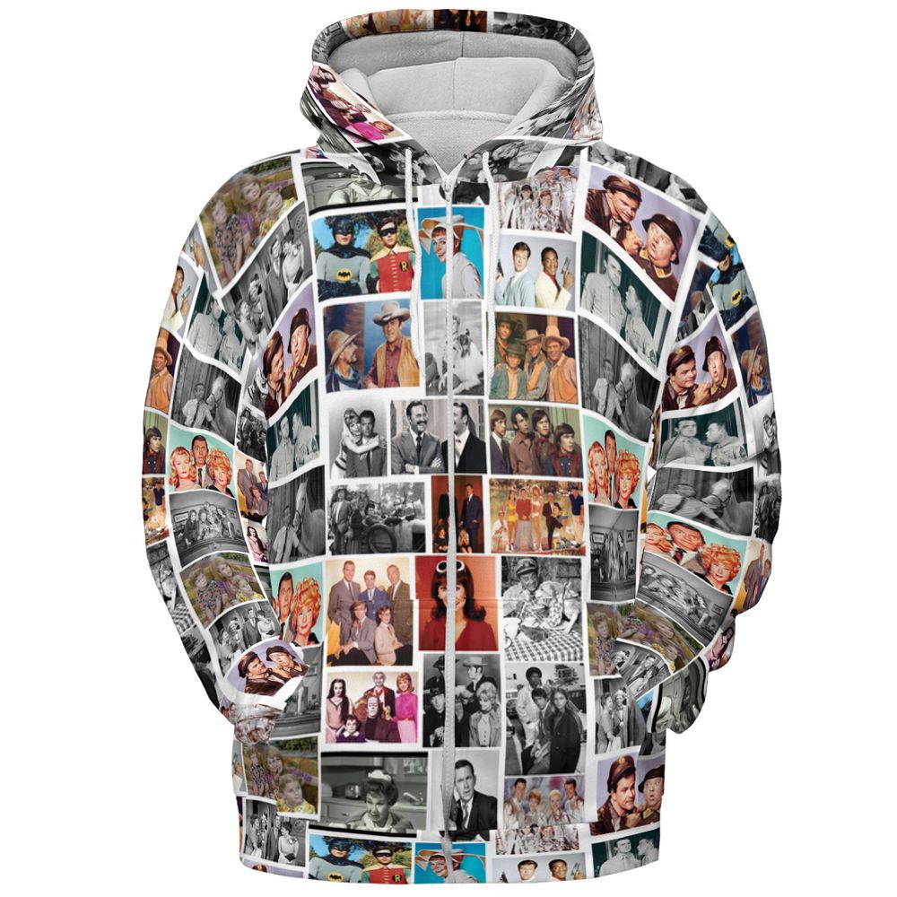 All-over Print Hoodie - 546DKCVT -  - 3