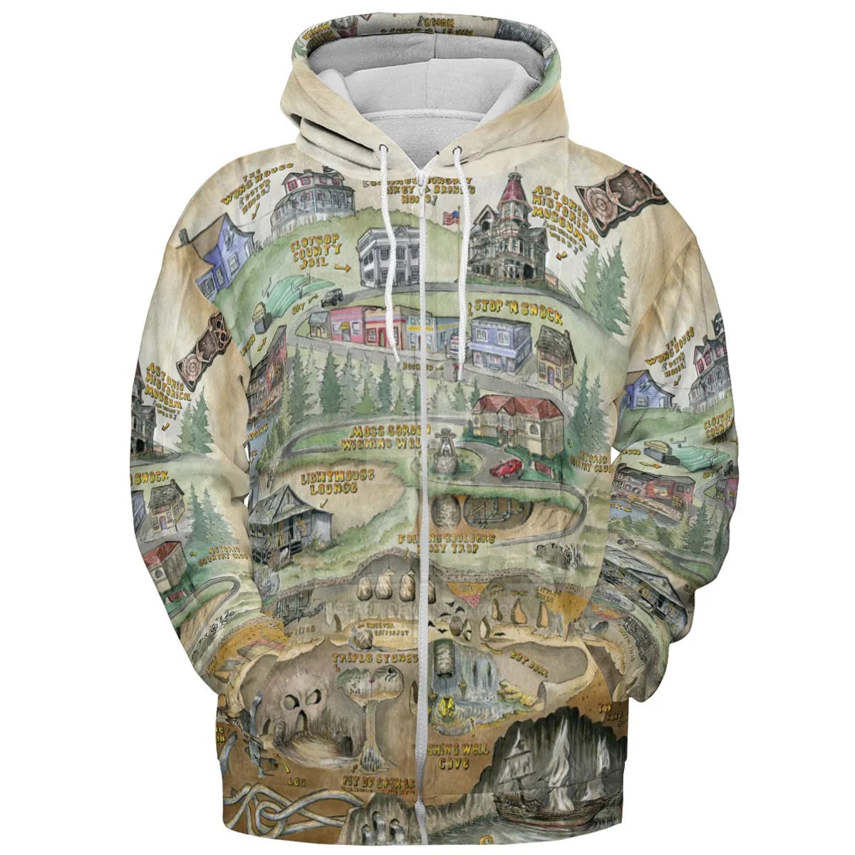 All-over Print Hoodie - SMYFCD35