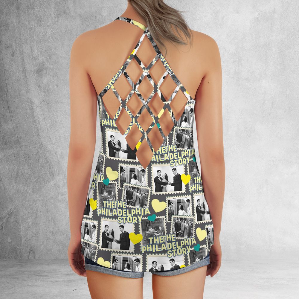 Criss Cross Tank Top - DK74P9MV -  - 3
