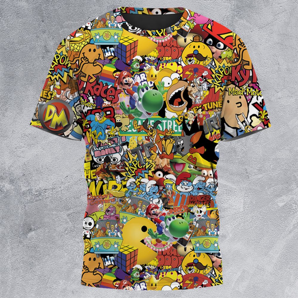 All-Over Print Unisex T-Shirt - 6J1Y7U37 -  - 3