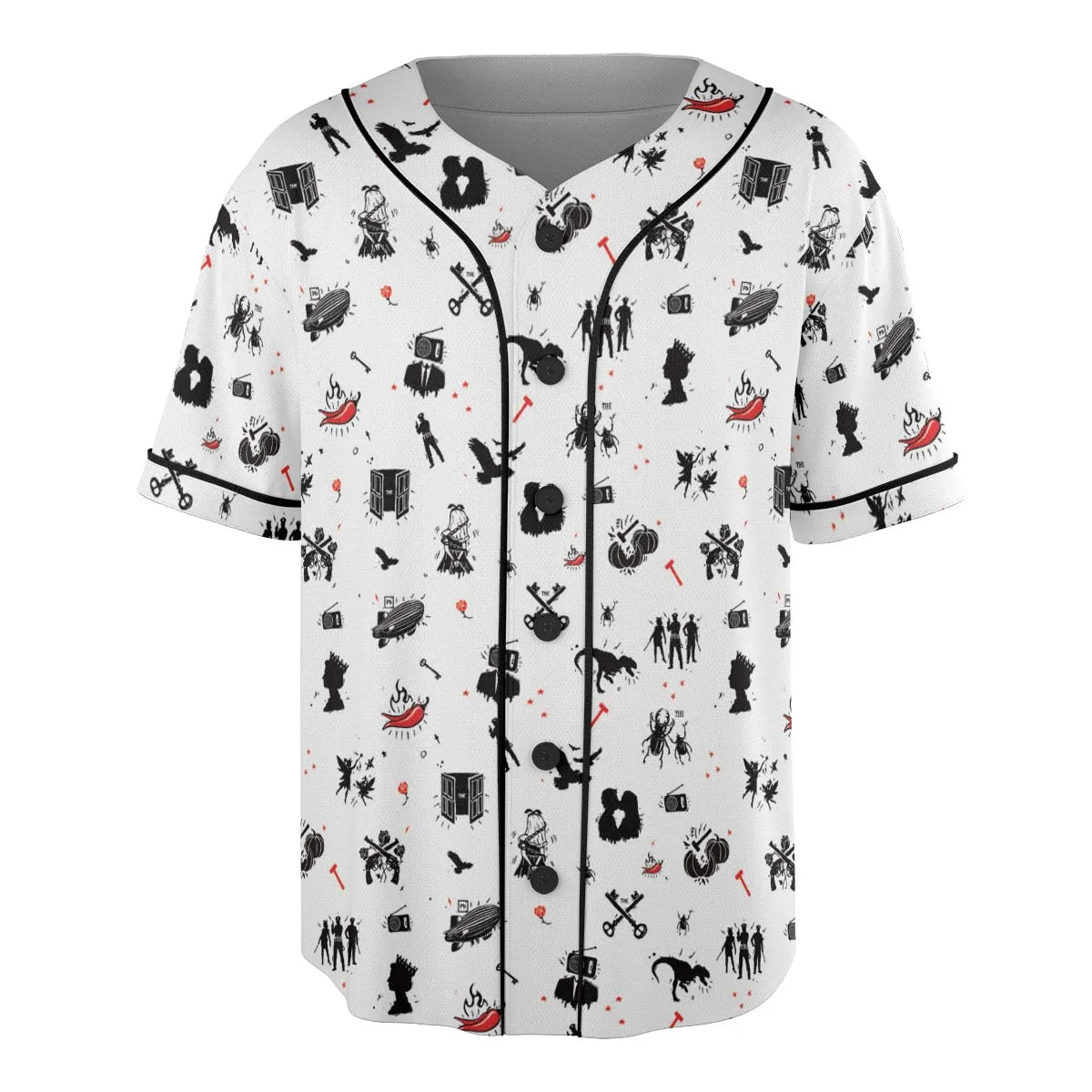 Unisex Baseball Jersey - CCACQQXY