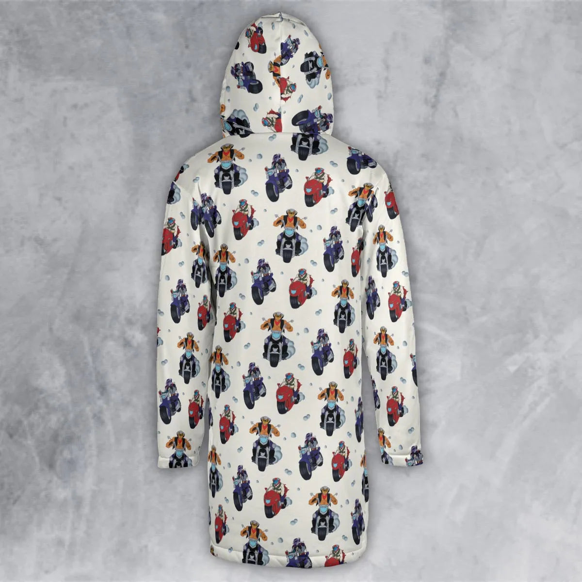 Hooded Cloak Coat - X2XF8L2P
