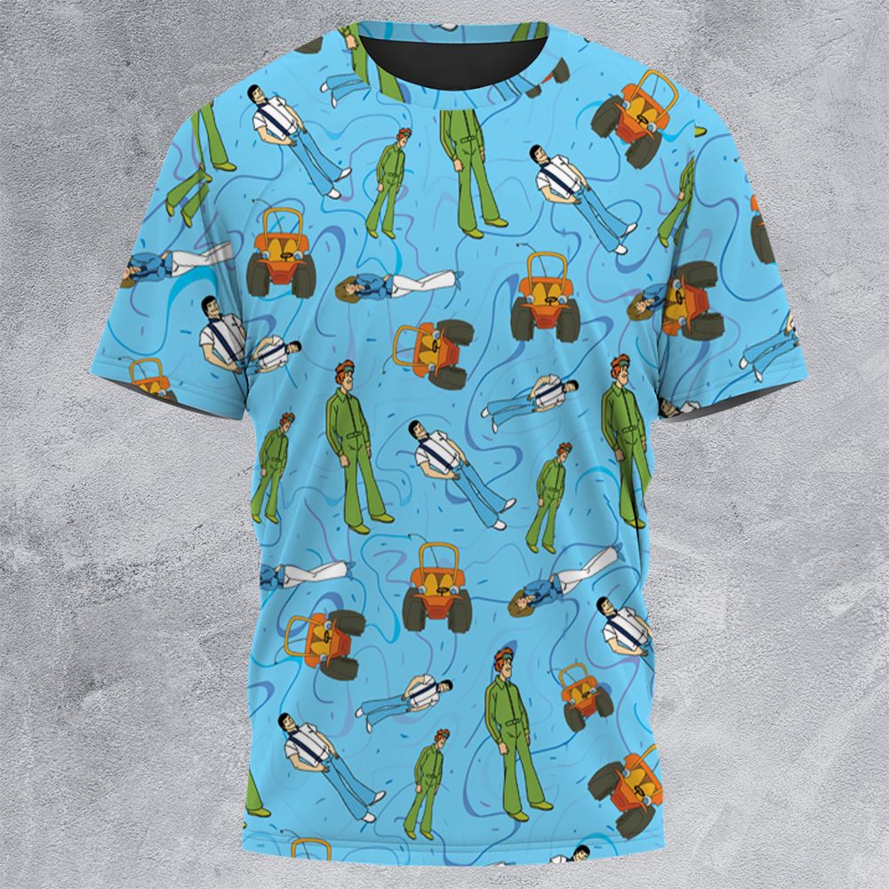 All-Over Print Unisex T-Shirt - SJMFDUCN -  - 3