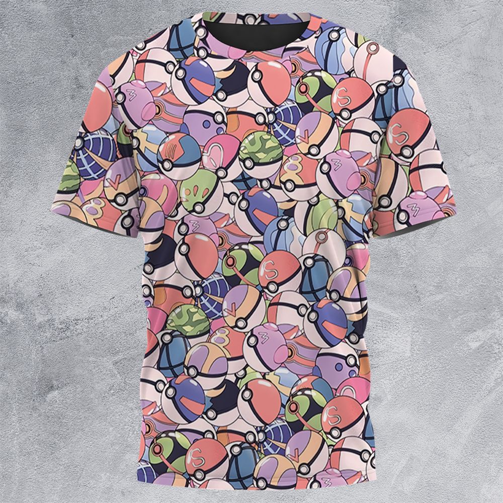 All-Over Print Unisex T-Shirt - 14KR1B34 -  - 3