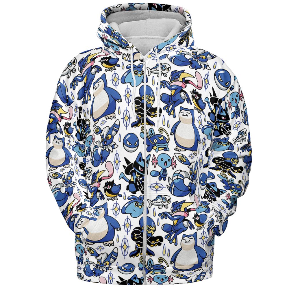 All-over Print Hoodie - FH1WE6R9 -  - 3