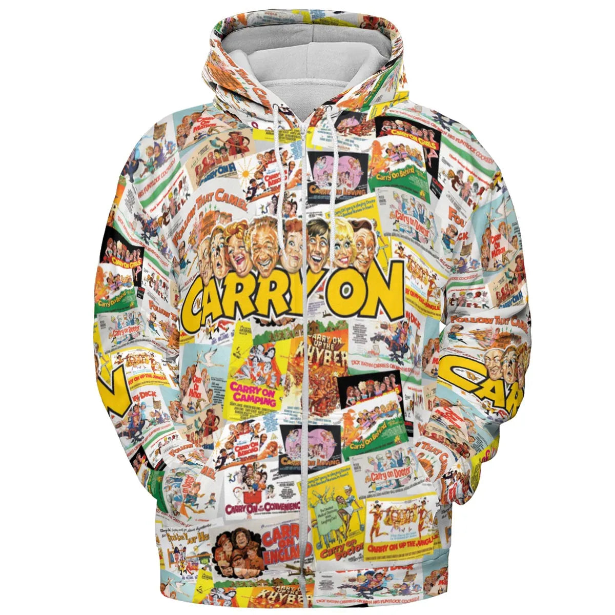 All-over Print Hoodie - LEQFQSHY