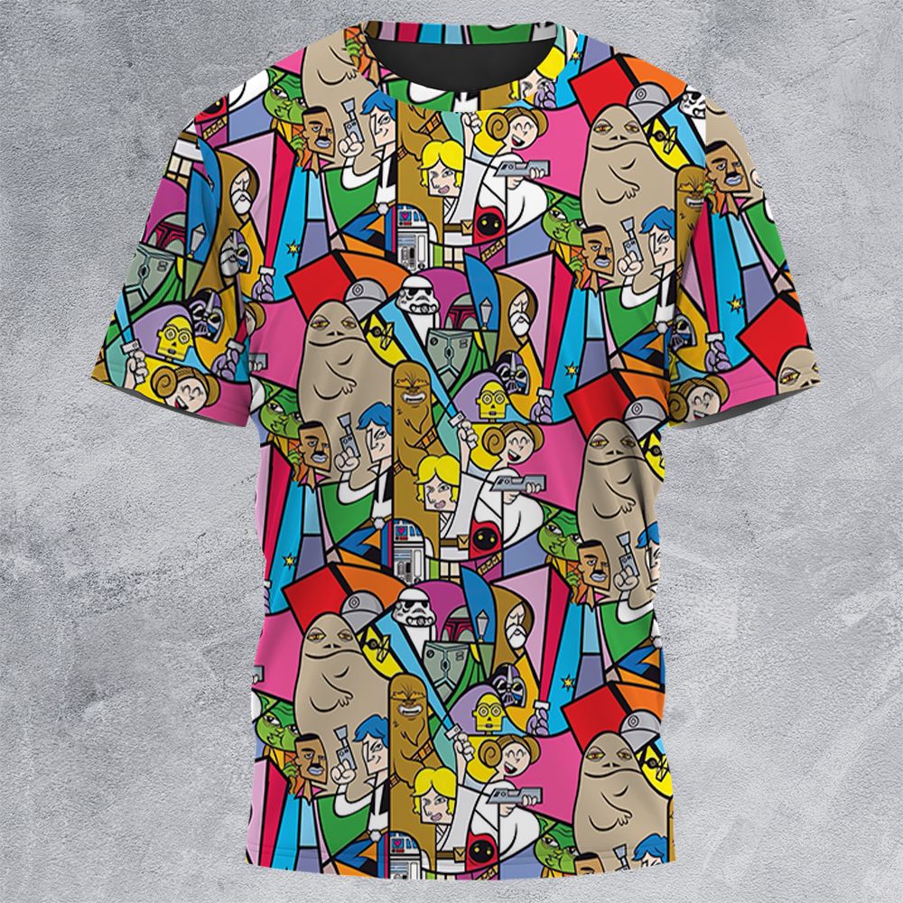 All-Over Print Unisex T-Shirt - JGZ8R2LH -  - 3