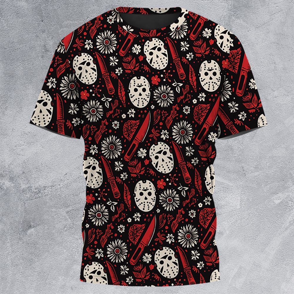 All-Over Print Unisex T-Shirt - 5FLN4832 -  - 3