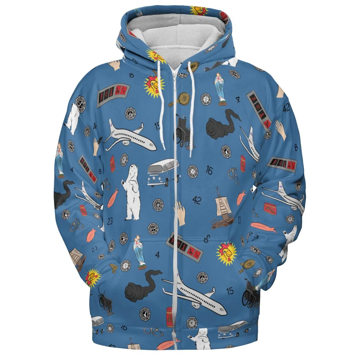 All-over Print Hoodie - B9RKC5NN