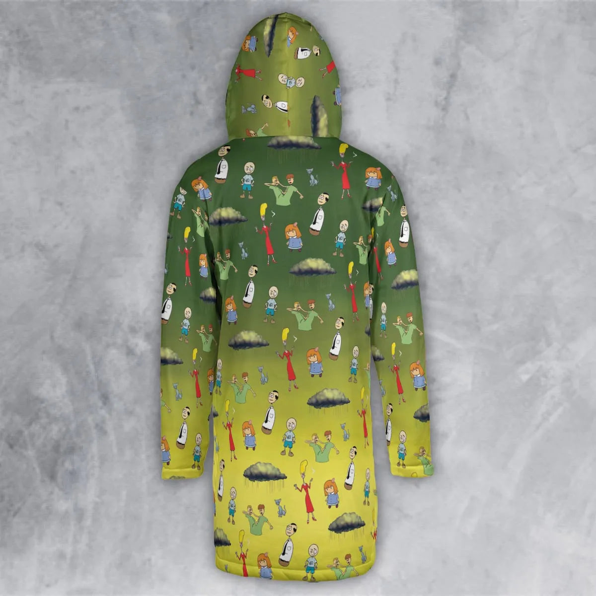 Hooded Cloak Coat - 3Z4XNYLF