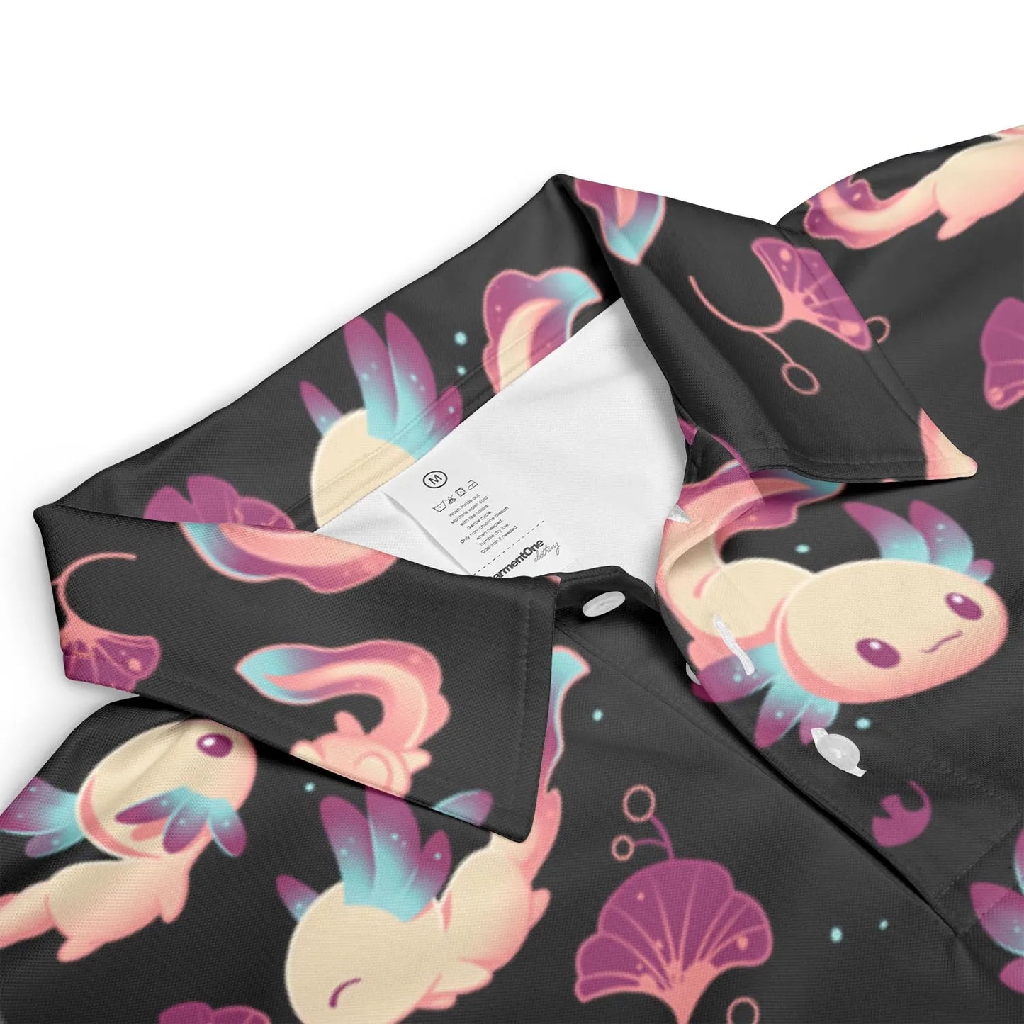 Axolotl Wonders Cute Salamanders Pattern AOP Men/Women Polo Shirt