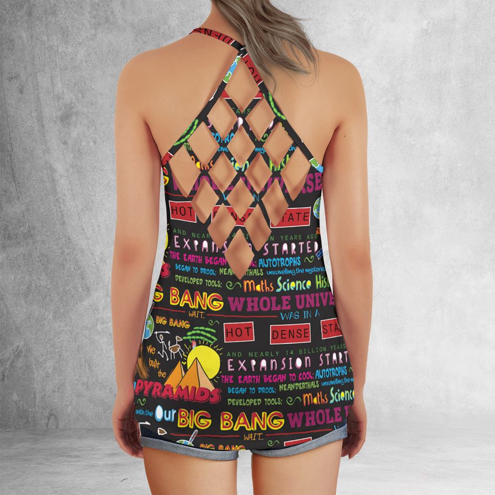 Criss Cross Tank Top - VXKTPFSY -  - 3