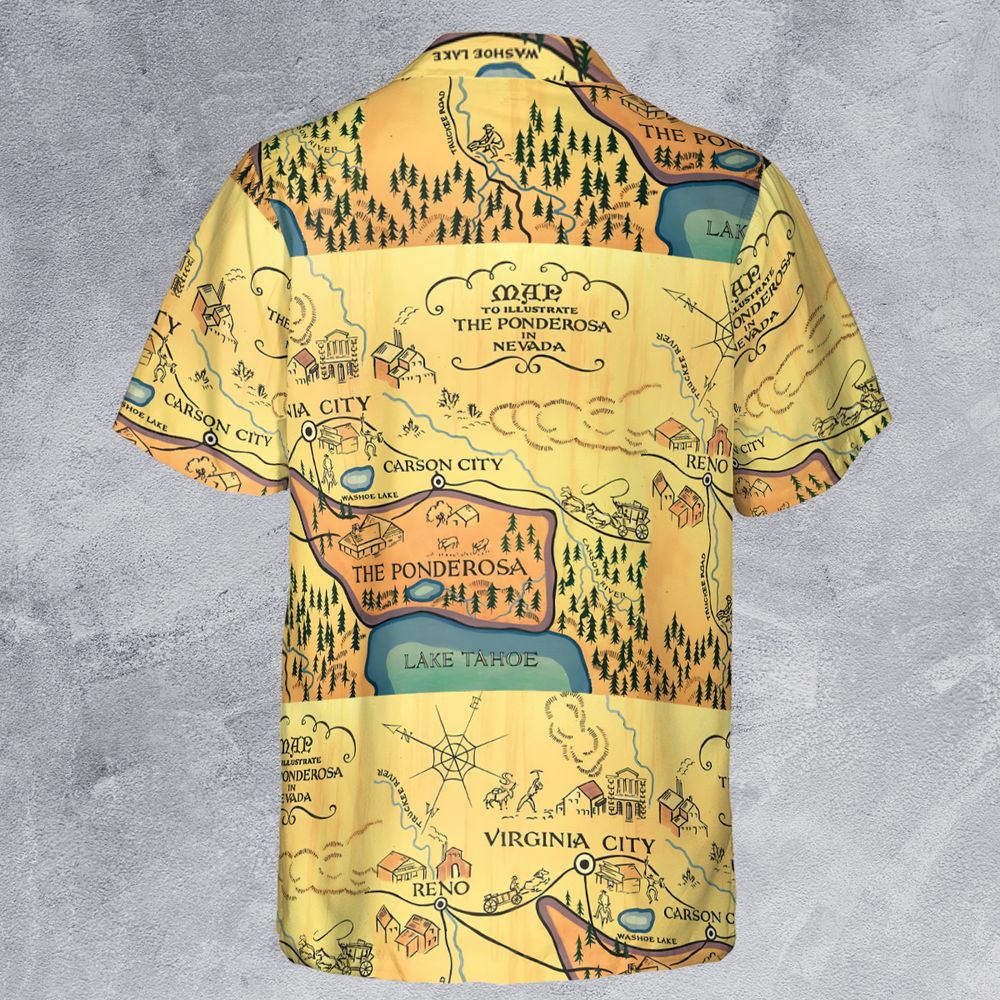 Map of The Ponderosa -  - 3