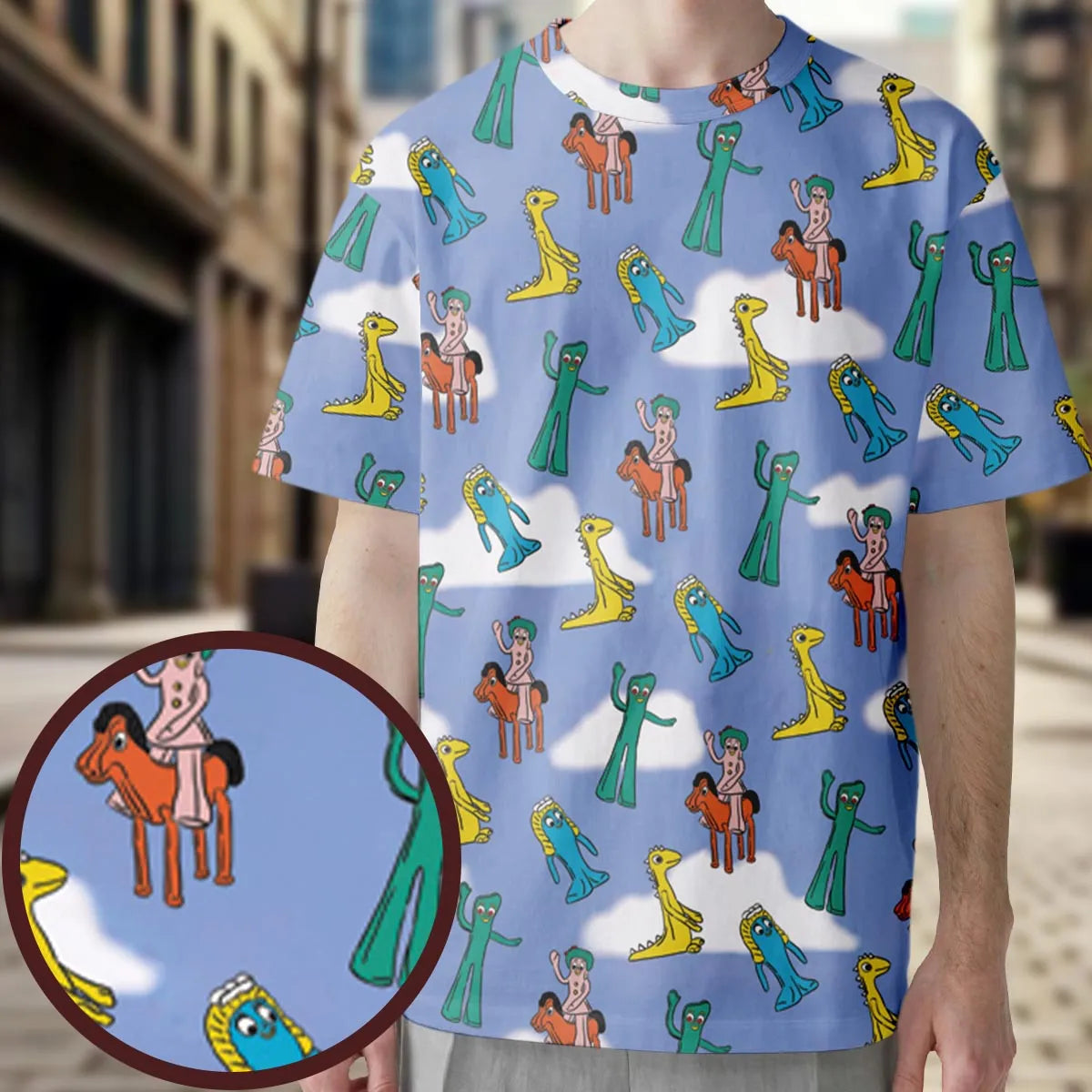 All-Over Print Unisex T-Shirt - R2PB54JQ