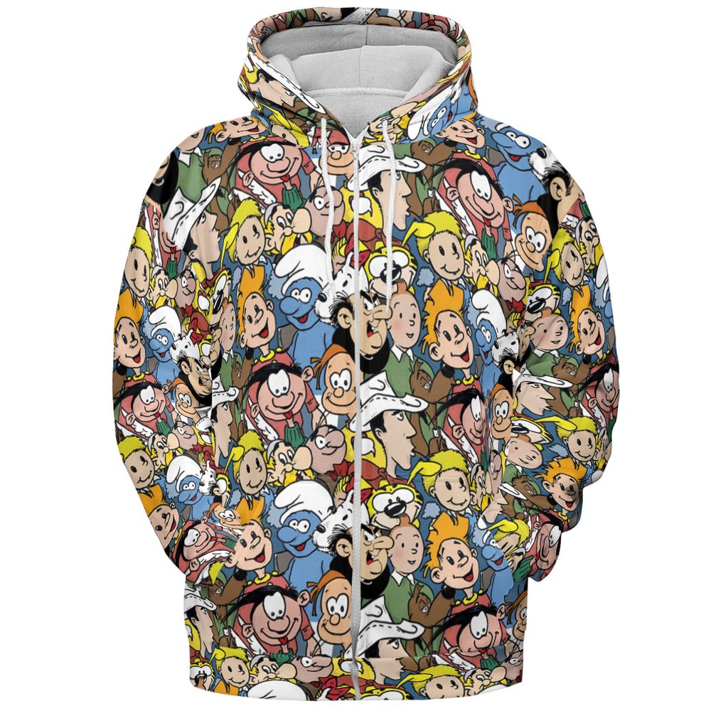 All-over Print Hoodie - VWYVYSMA -  - 3