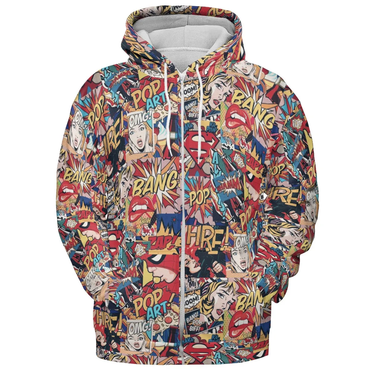All-over Print Hoodie - JD26G3WQ