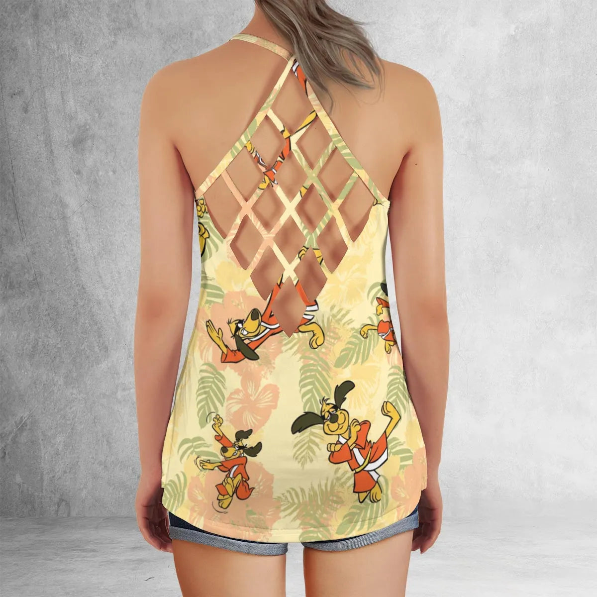 Criss Cross Tank Top - FNG2G7ZU
