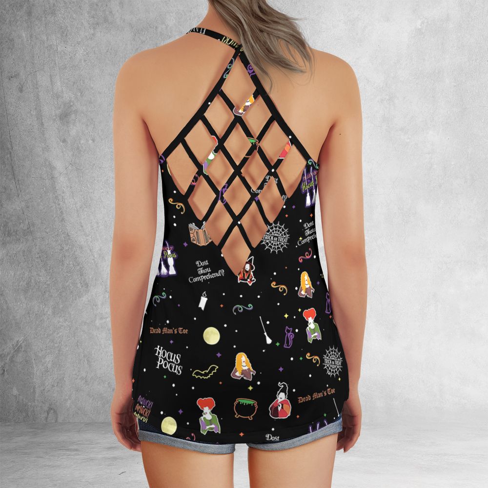 Criss Cross Tank Top - UAT7AHLC -  - 3