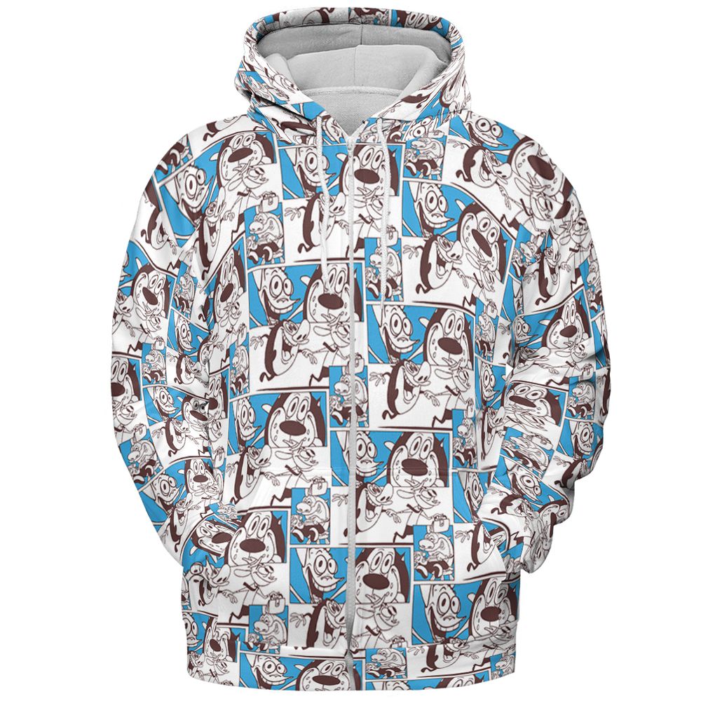All-over Print Hoodie - NE8Q9XTP -  - 3