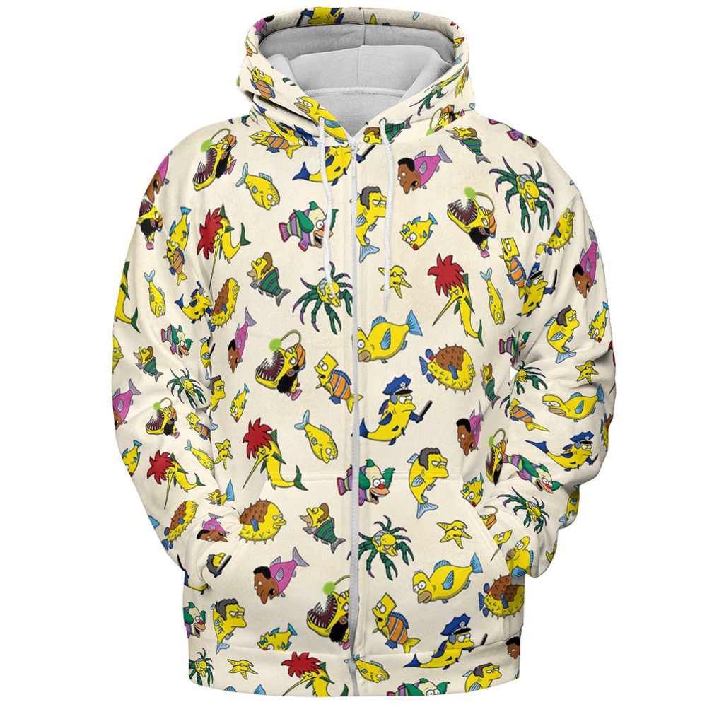 All-over Print Hoodie - GS8Y36S6 -  - 3