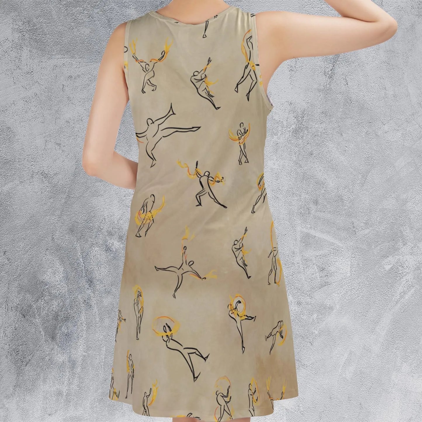 Sleeveless Dress - EA1L67BC