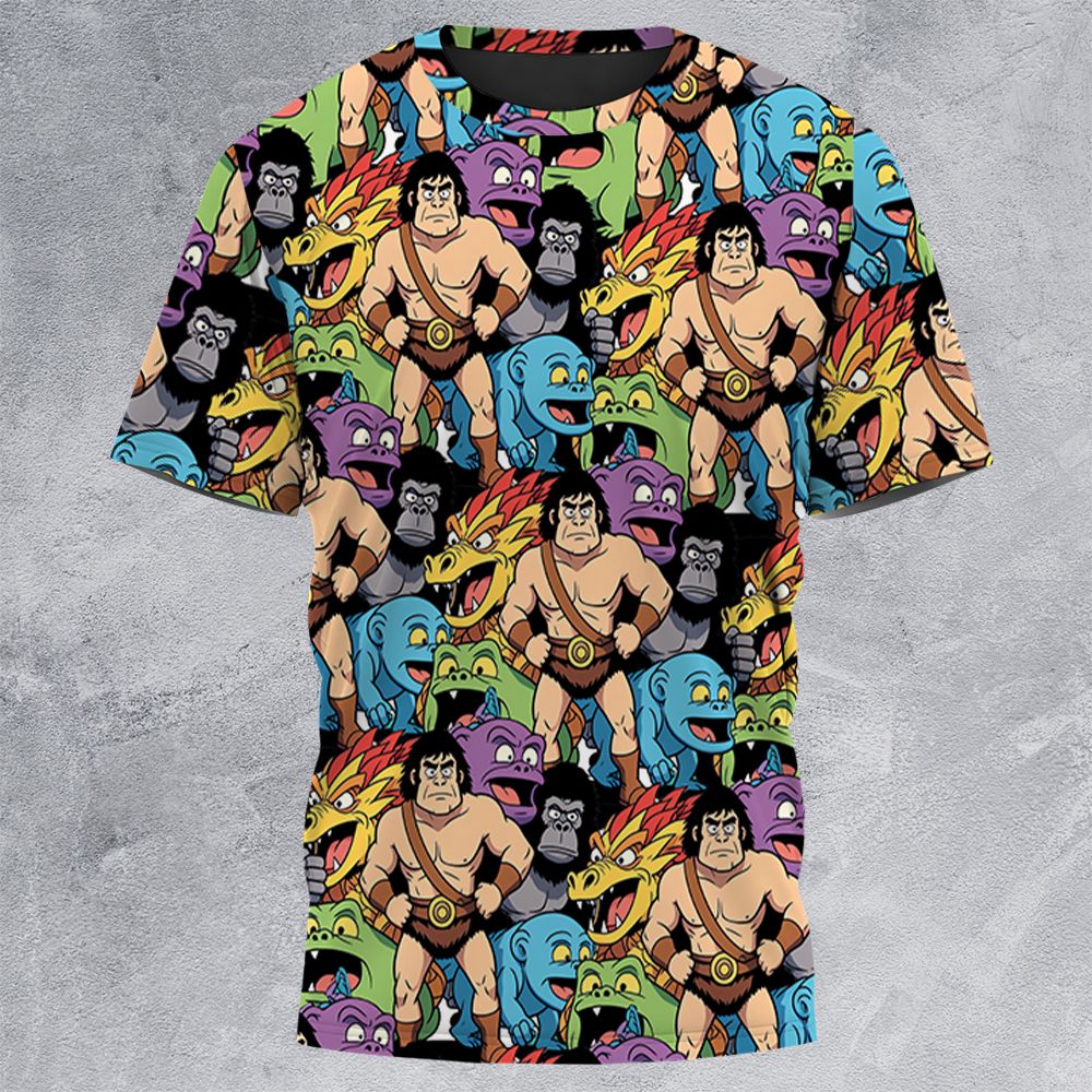 All-Over Print Unisex T-Shirt - AB1LRSYR -  - 3