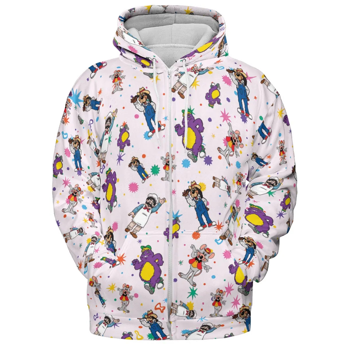 All-over Print Hoodie - HADJ56LD