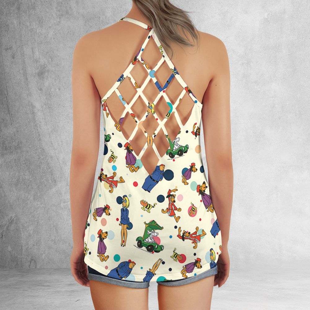 Criss Cross Tank Top - DREF9AGS -  - 3