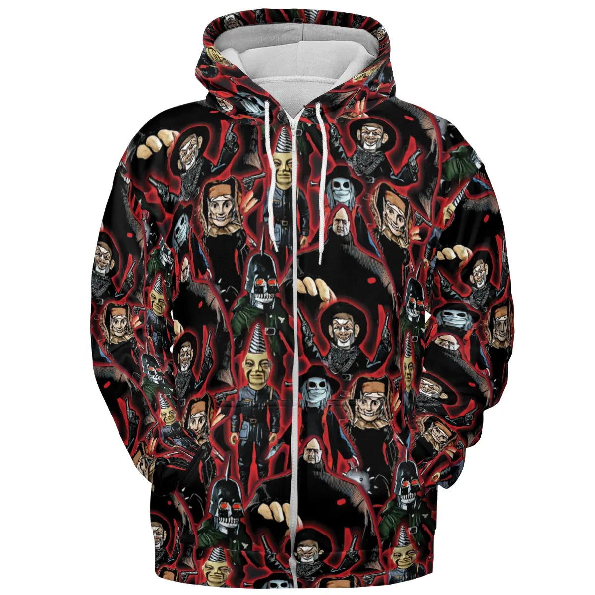 All-over Print Hoodie - 189RTDG8