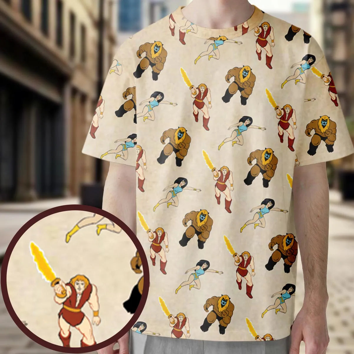 All-Over Print Unisex T-Shirt - QT1RJHRF